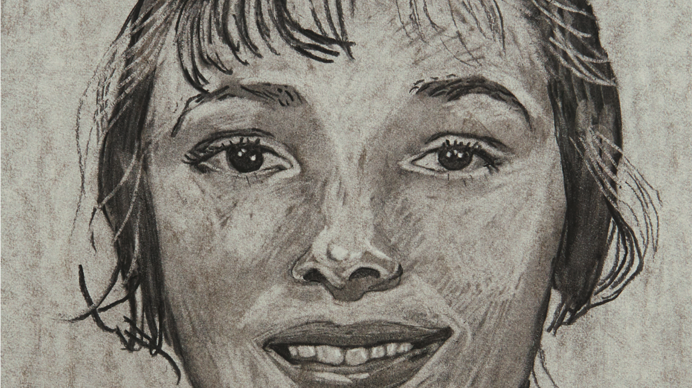 Портрет масляной пастелью