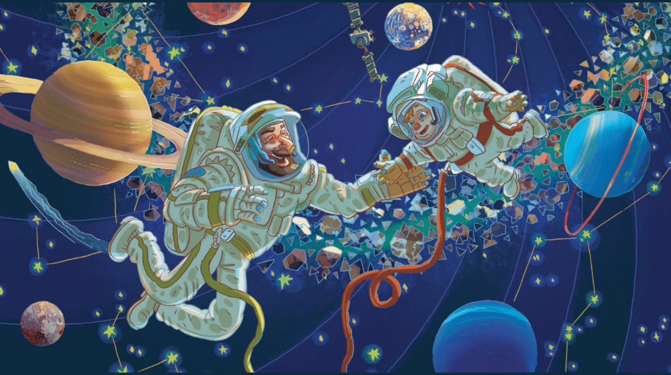 Красивые картинки про космос и планеты для детей