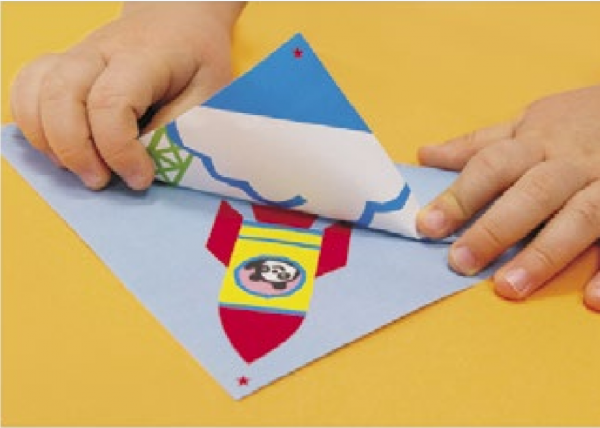Публикация «Конспект занятия „Работа с бумагой, Техника „Оригами“» размещена в разделах